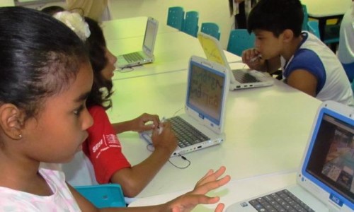 Sala SESI Matemática transforma disciplina em diversão por meio de games, em Barra do Piraí